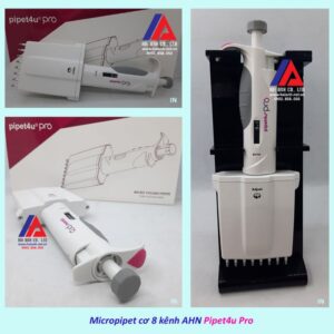 Micropipet cơ 8 kênh AHN Pipet4u Pro