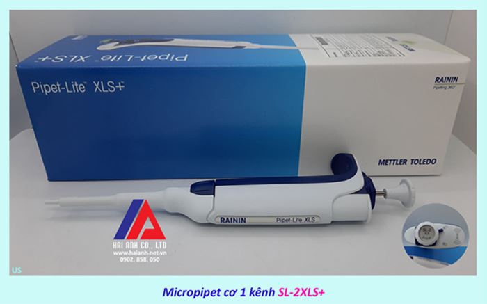 Micropipet cơ 1 kênh Mettler Toledo RAININ SL-2XLS+ Micropipet cơ 1 kênh Mettler Toledo RAININ SL-2XLS+