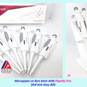 Micropipet cơ 1 kênh AHN Pipet4u Pro (thể tích thay đổi)