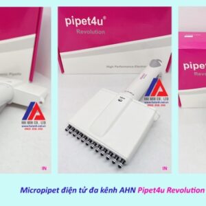 Micropipet điện tử đa kênh AHN Pipet4u Revolution