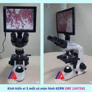 Kính hiển vi 3 mắt có màn hình KERN OBE 134T241